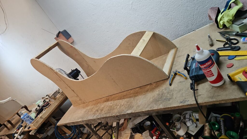 Estructura de sillón tantra